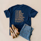 Keep Showing Up Tee - Navy
