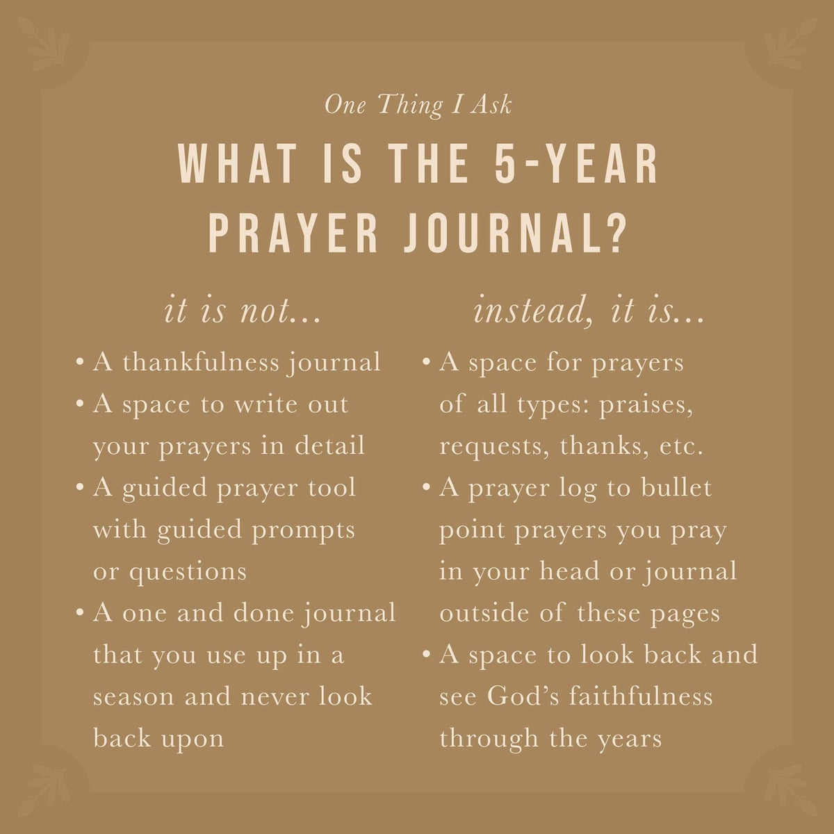 Prayer Journal Edinburgh Theme