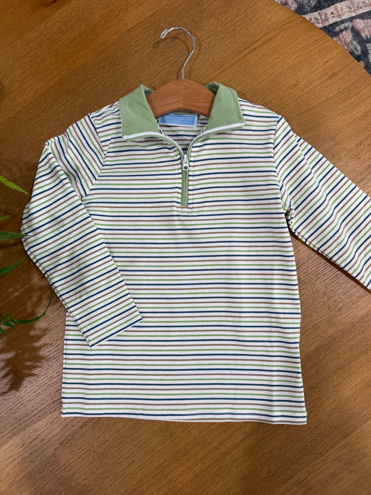 Pine Cove Stripe Tucker Pullover
