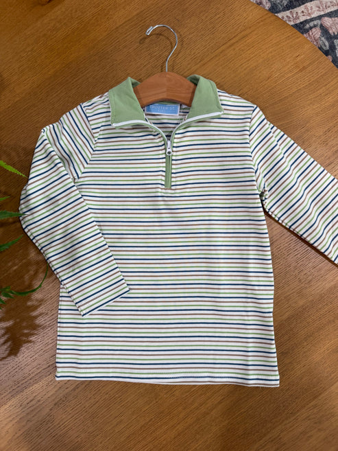Pine Cove Stripe Tucker Pullover