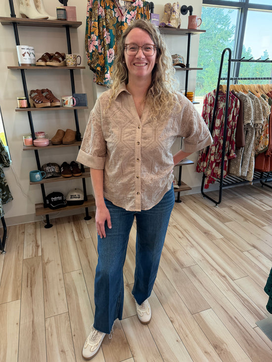 High Rise Wide Leg Jeans