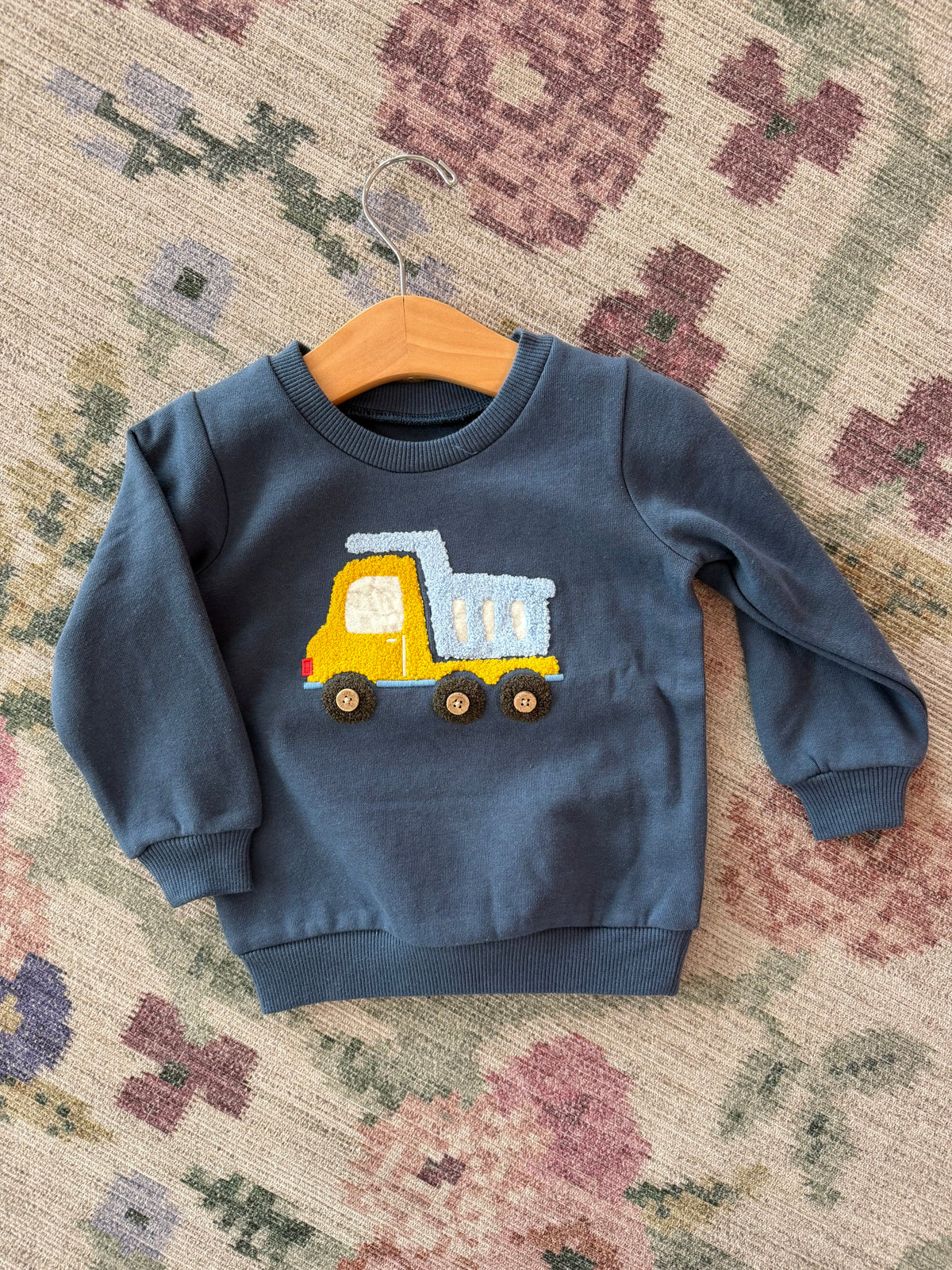 Navy Dumptruck Sweatshirt
