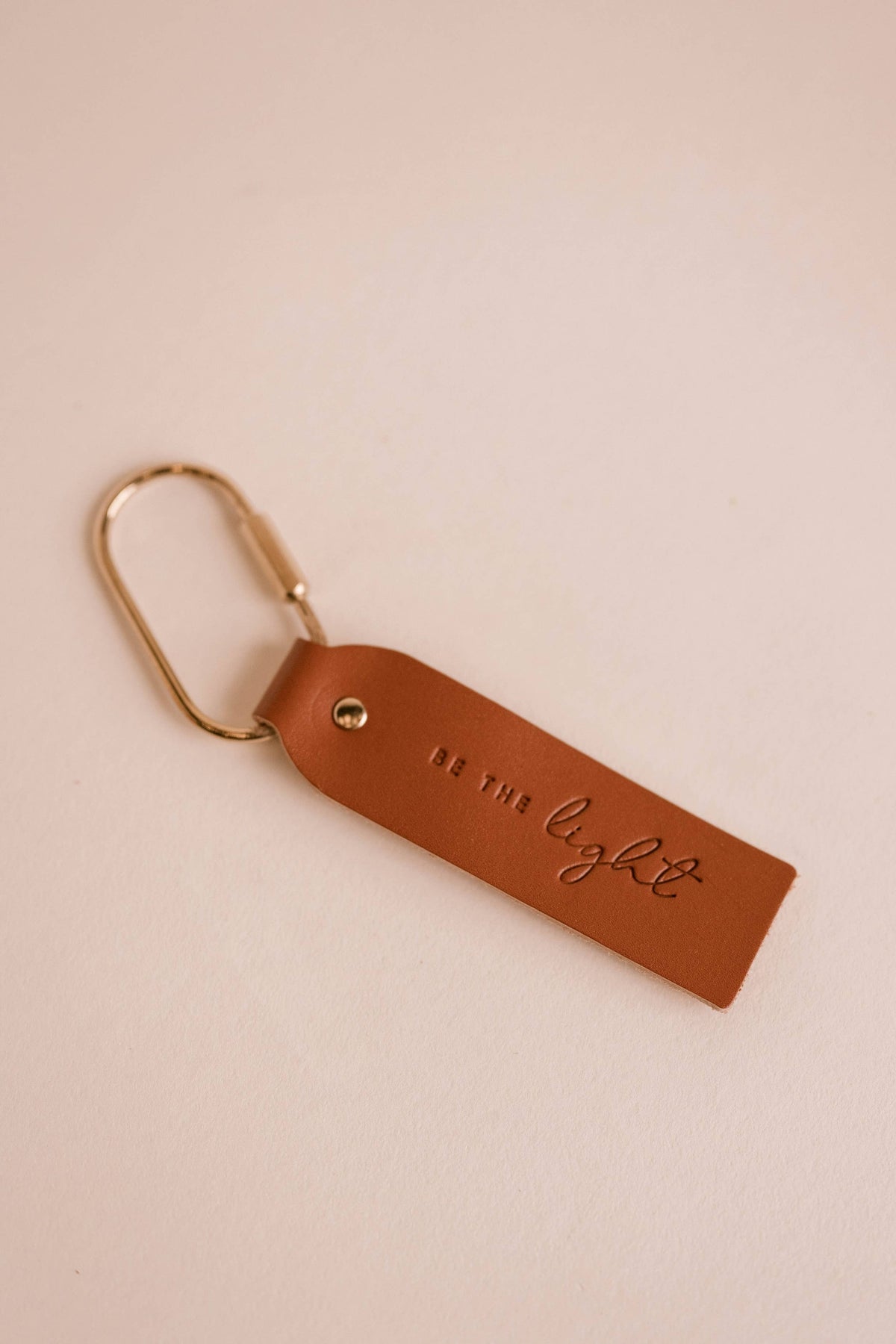 Be The Light Camel Keychain