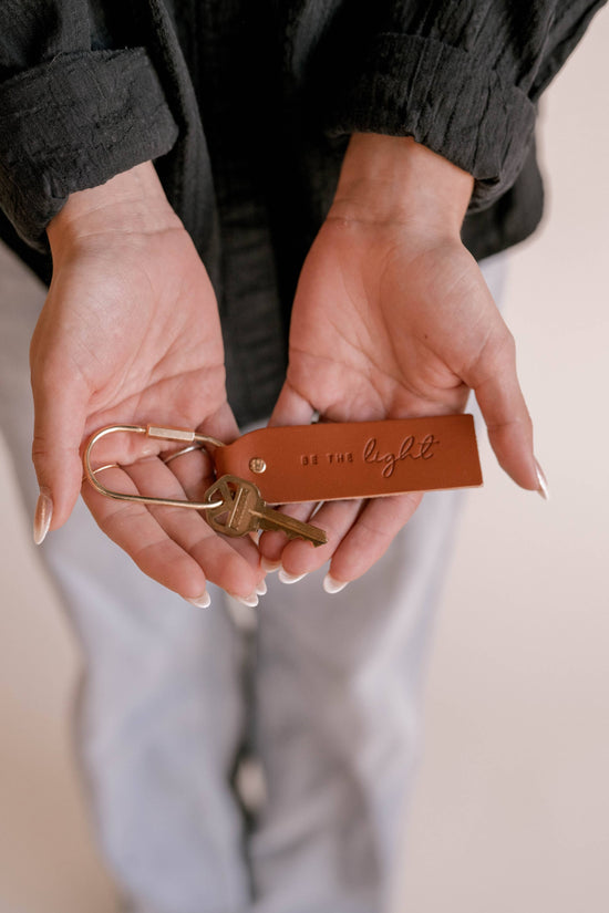 Be The Light Camel Keychain