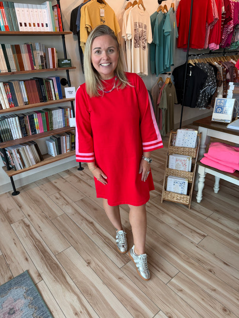 Red/Pink Mini Dress