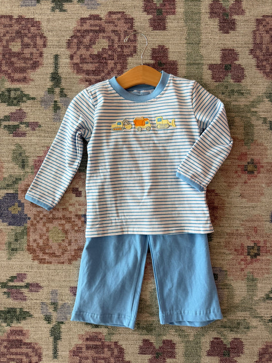 Construction Trucks Pant Set