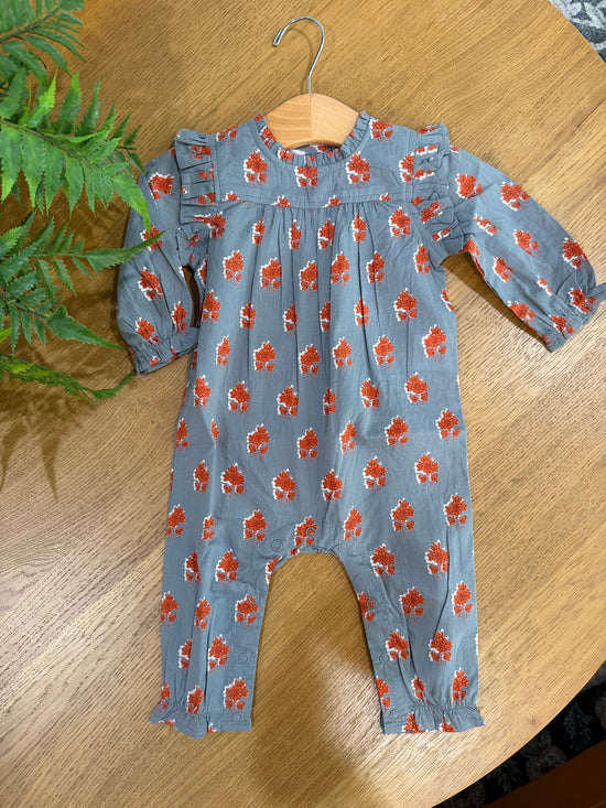 Floral Block Print