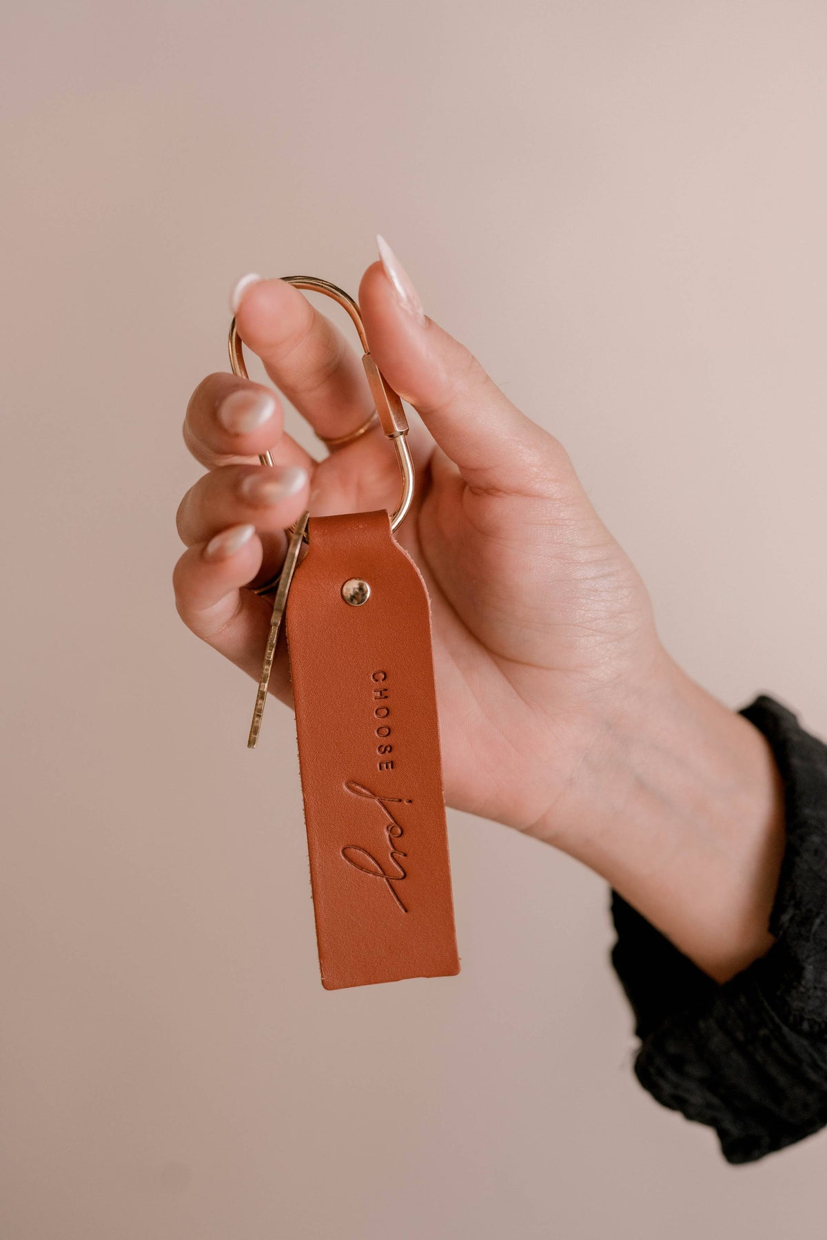 Choose Joy Camel Keychain 