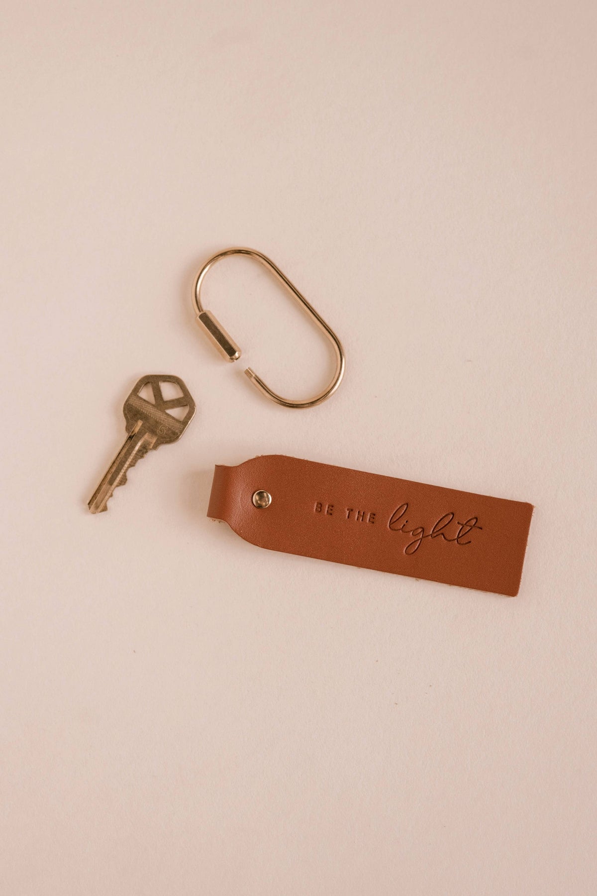Be The Light Camel Keychain