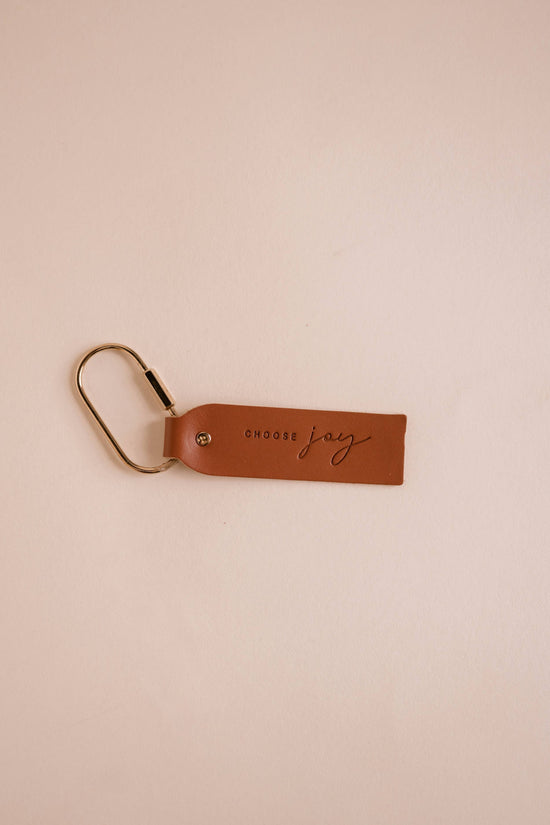 Choose Joy Camel Keychain 
